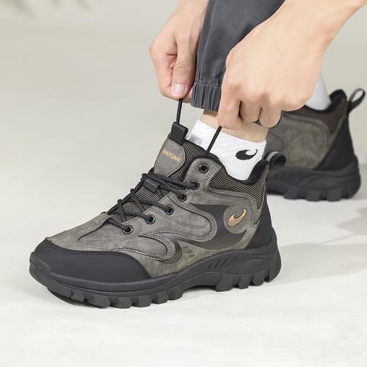 【泰和源加绒保暖登山鞋】秋冬必入！防滑抓地+雨雪防水，360° 长绒锁温，4cm厚底显高，20年品质保障，日常登山都能穿，福利价仅需189元！ 商品图2