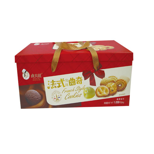曲大姐法式风味曲奇饼干礼盒1058g 商品图0