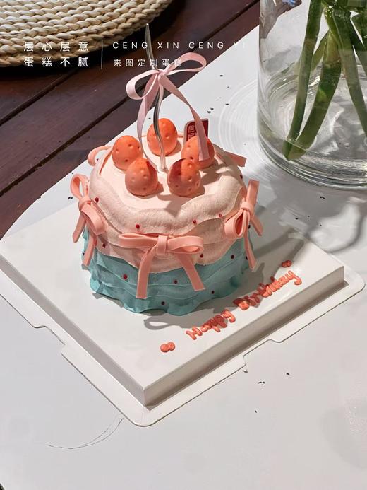 草莓蝴蝶结 商品图1