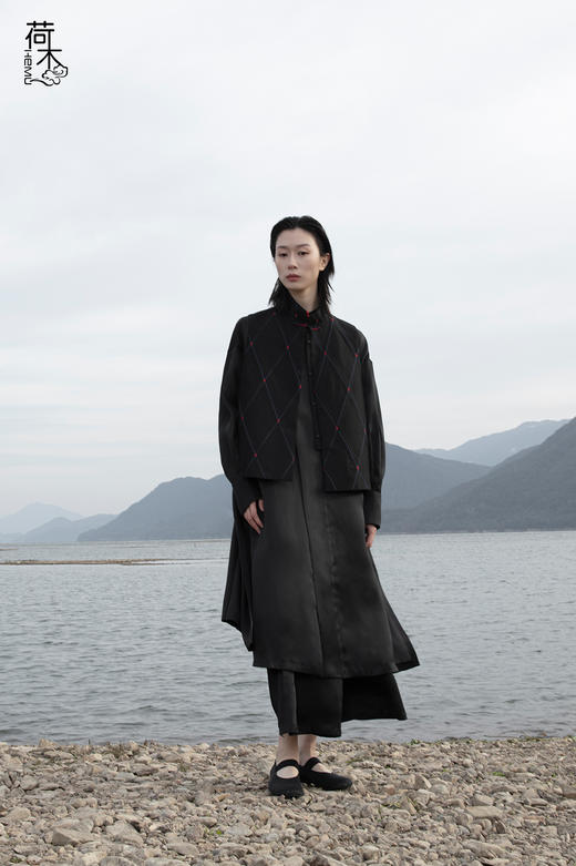 荷木HEMU丨楚兮·长衫 商品图3