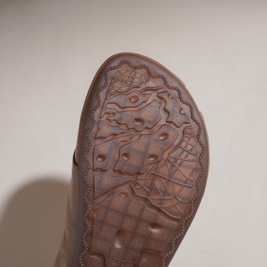 【牛皮革】西村名物2026年春季新款软底软面舒适百搭低跟浅口单鞋T26AE17341 商品图11