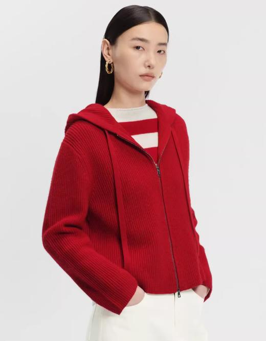 朗姿 鸿运连帽针织开衫LAHADAKCD802R11 商品图0