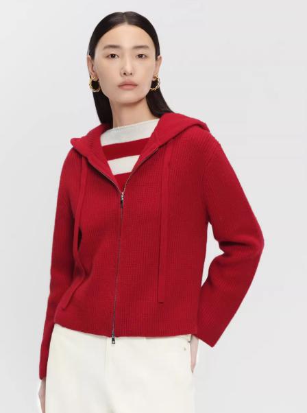 朗姿 鸿运连帽针织开衫LAHADAKCD802R11 商品图2