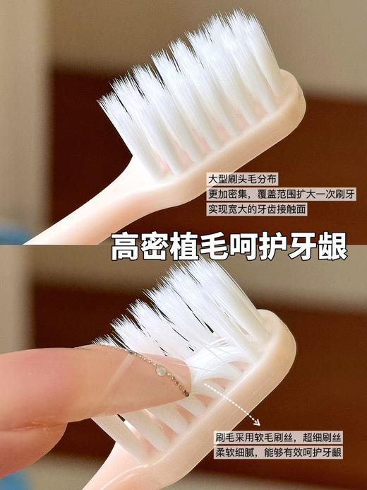 pollada日系马卡龙超软毛牙刷套装 商品图2