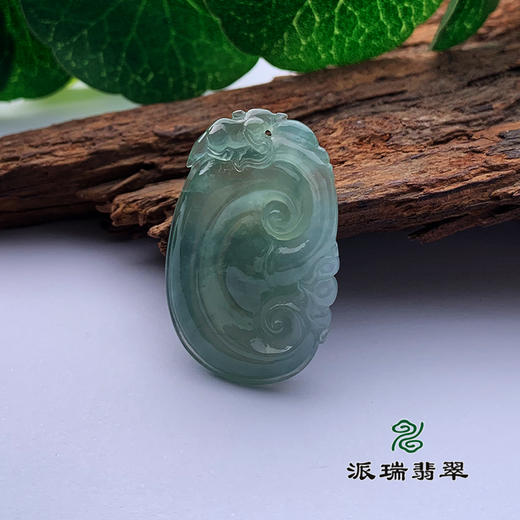 派瑞翡翠 翡翠挂件 冰种 油青 商品图1