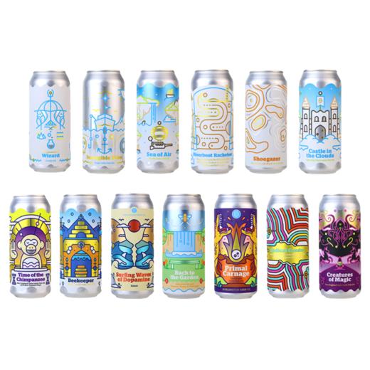 【冷库储藏】美国伯灵顿浑浊IPA啤酒 商品图0