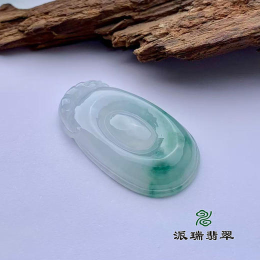 派瑞翡翠 翡翠挂件 冰种 飘花 商品图3