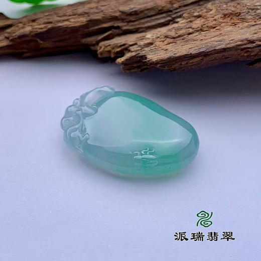派瑞翡翠 翡翠挂件 冰种 飘花 商品图2