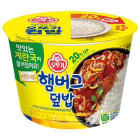 不倒翁汉堡盖饭315g오뚜기 햄버그덮밥