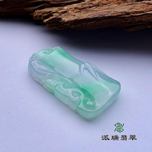 派瑞翡翠 翡翠挂件 冰种 飘花 商品图2