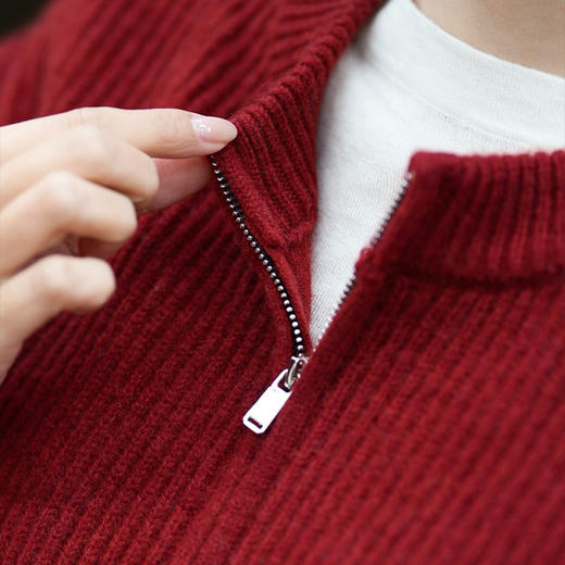 【特价不退换】【预售7天】良木礼绵羊毛开衫（2806F） 商品图2