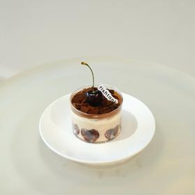 香草咖啡&巧克力车厘子｜戚风蛋糕