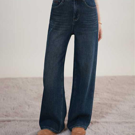 【特价不退换】【预售7天】阔腿牛仔裤（2726） 商品图3