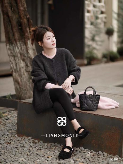 【特价不退换】【预售7天】良木礼绵羊毛开衫（0204F） 商品图0