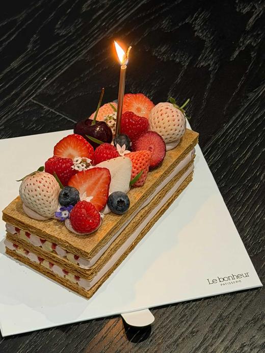 法芙娜灵感草莓千层酥·西点（图片是礼盒款） 商品图1