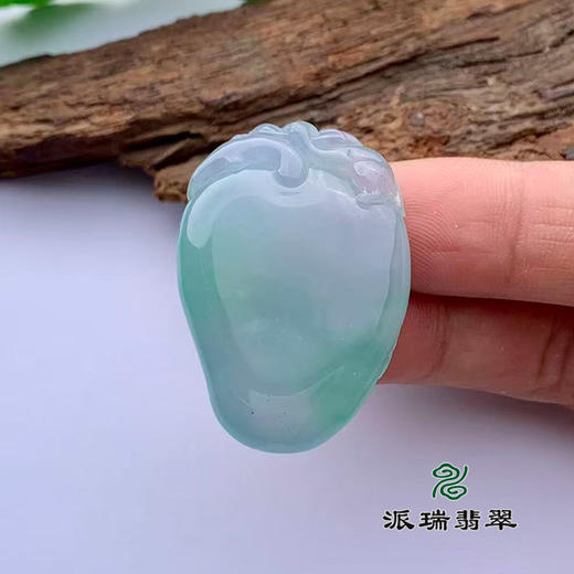 派瑞翡翠 翡翠挂件 冰种 飘花 商品图3