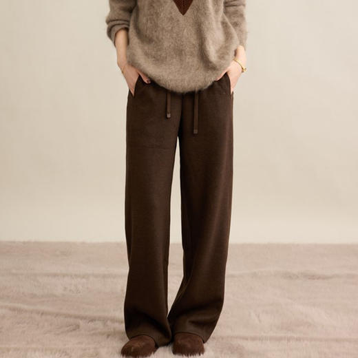 【特价不退换】【预售7天】良木礼直筒休闲裤（D251101202） 商品图0