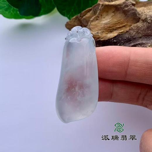 派瑞翡翠 翡翠挂件 冰种 无色 商品图1