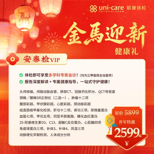 { 2026♞金马迎新 }  安泰检 | VIP 商品图0