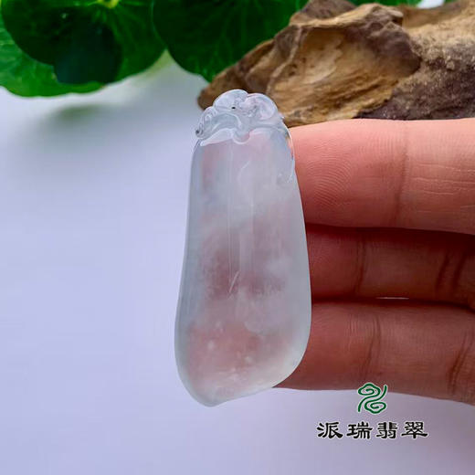 派瑞翡翠 翡翠挂件 冰种 无色 商品图3