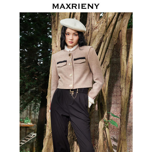 MAXRIENY秋冬新款宫廷风骑马服外套(货号:MC87JA752) 商品图0