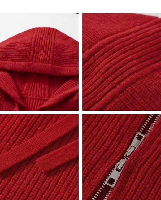 朗姿 鸿运连帽针织开衫LAHADAKCD802R11 商品图7