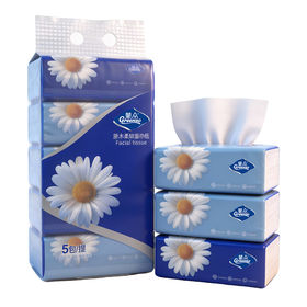 莞众抽纸L码80抽5包