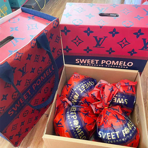 金钱柚LV（礼盒）4个装，约4.5kg/件 商品图0