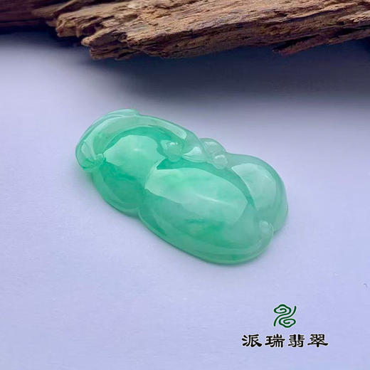 派瑞翡翠 翡翠挂件 糯种 飘花 商品图2