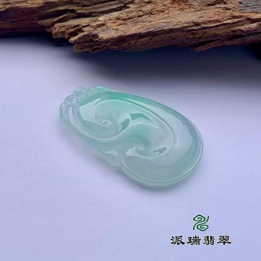派瑞翡翠 翡翠挂件 冰种 飘花 商品图2
