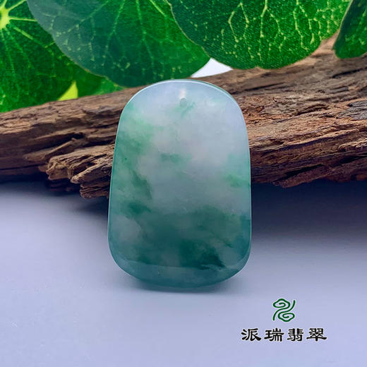 派瑞翡翠 翡翠挂件 冰种 飘花 商品图3