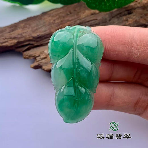 派瑞翡翠 翡翠挂件 冰种 满绿 商品图1