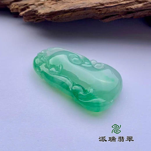 派瑞翡翠 翡翠挂件 冰种 飘花 商品图1