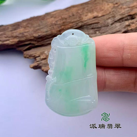 派瑞翡翠 翡翠挂件 冰种 飘花 商品图2
