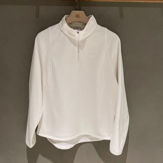 KOLON SPORT KL小树抓绒衣女士微宽松保暖半拉链长袖T恤 商品图5