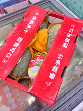 沙地蜜瓜一箱