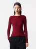 朗姿 【100%山羊绒】气质修身圆领针织打底衫LCJH00KPR451 商品缩略图1