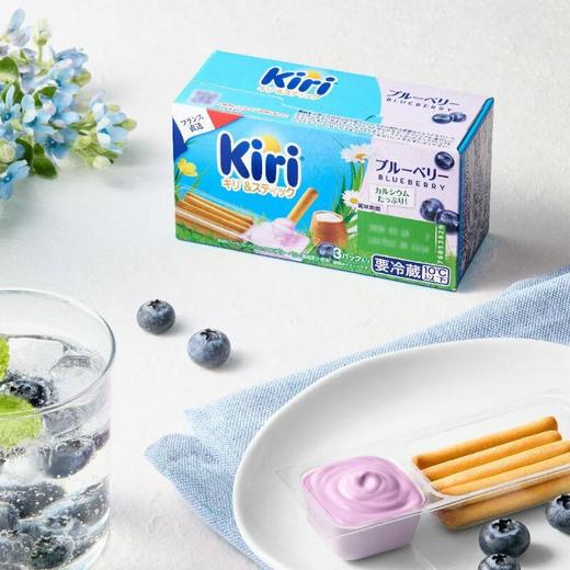 Kiri凯芮法棍酪酪蓝莓味奶酪制品（赠送谷物饼干）105g/盒 商品图4
