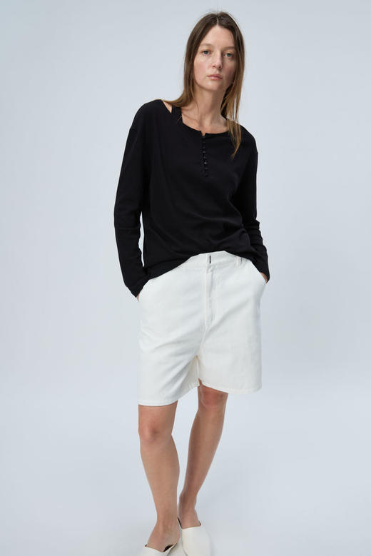 两件套半开襟长T 商品图4