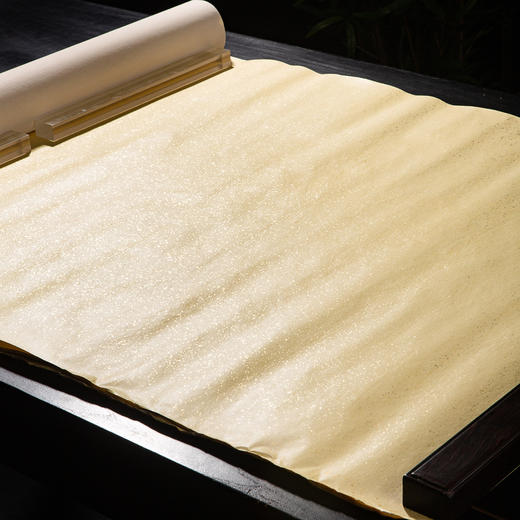 60-70年代A级四尺米黄细金笺（一卷19张） 商品图2