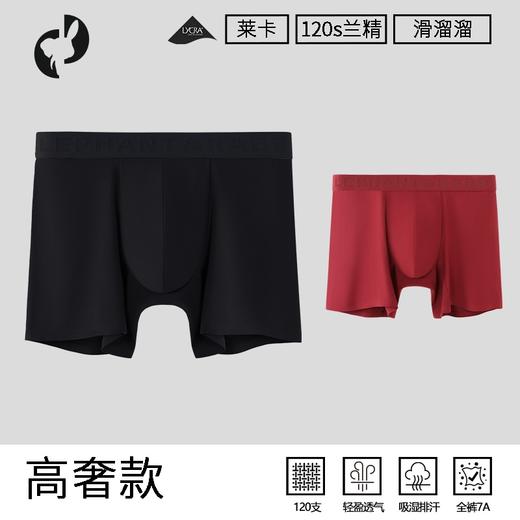 【2条装】象&兔高奢款内裤 男士120支莫代尔内裤 X-M6 商品图0
