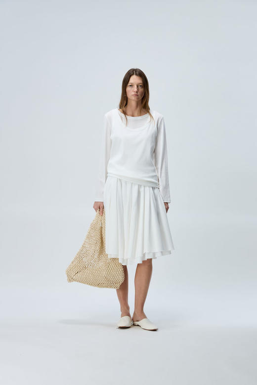 两件式长袖堆堆T恤 商品图0