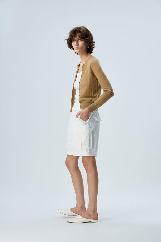 羊绒刺绣开衫 商品图3