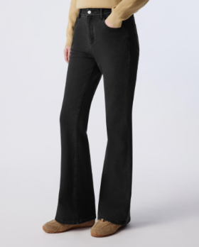 朗姿  夜幕黑牛仔裤LCJH02DPT467B01