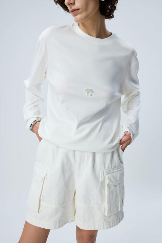 小马牙刷绣T恤 商品图2