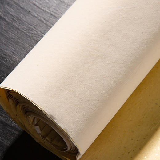 60-70年代A级四尺米黄细金笺（一卷19张） 商品图10