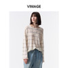 VIMAGE纬漫纪时尚百搭慵懒松弛针织衫上衣2026春季新款V2501109 商品缩略图2