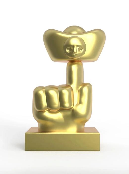 张之丰《转金指》雕塑 商品图0