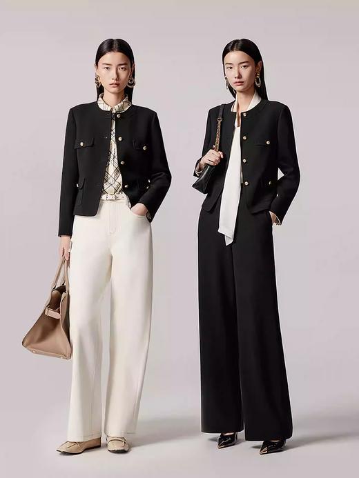 朗姿短款小香风外套LSJP00WJP159B11 商品图0