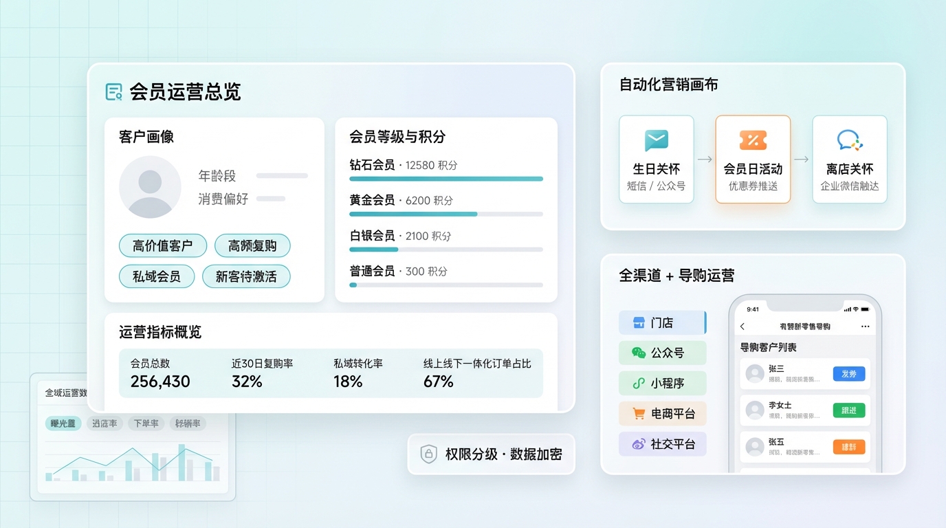 CRM客户管理系统 - 客户运营平台